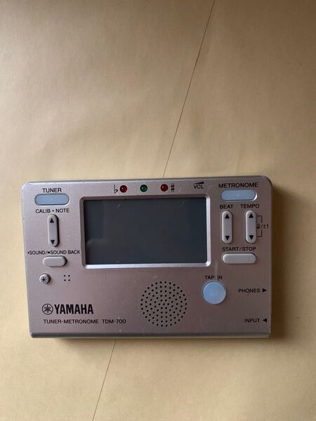 YAMAHA チューナーメトロノーム TDM-700