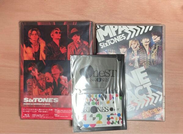 SixTONES Blu-ray 慣声の法則 (初回盤+通常盤) TrackONE-IMPACT ステッカー こっから初回盤B