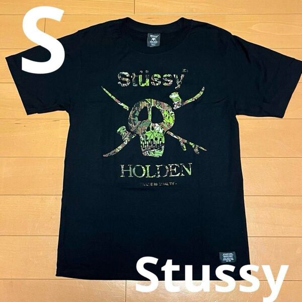 Stussy×HOLDEN Tシャツ ブラック Sサイズ