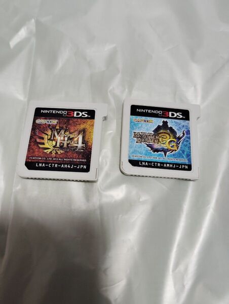 ニンテンドー3DS/モンスターハンター3G、4/ソフトのみ