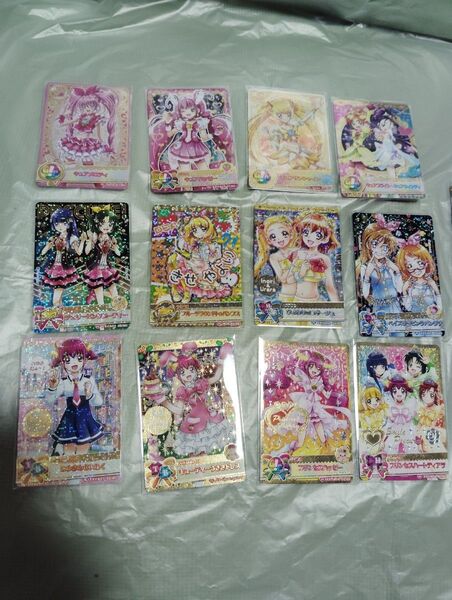 プリキュア/データカードダスPP.PSレア26枚/Sレア53枚/合計約360枚