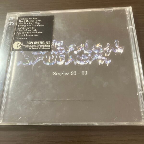 The Chemical Brothers ケミカルブラザーズ Singles 93-03 Best ベスト CD