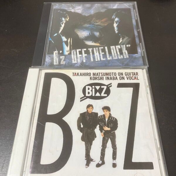 B'z ビーズ OFF THE LOCK CD 2枚セット 稲葉浩志