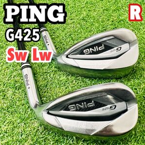 PING G425 Sw Lw サンド ロブ ウェッジ 54 58 ALTA DISTANZA 40 R ピン