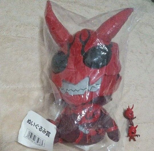 仮面ライダー電王 モモタロス ぬいぐるみ 一番くじ ハグコット ミニフィギュア