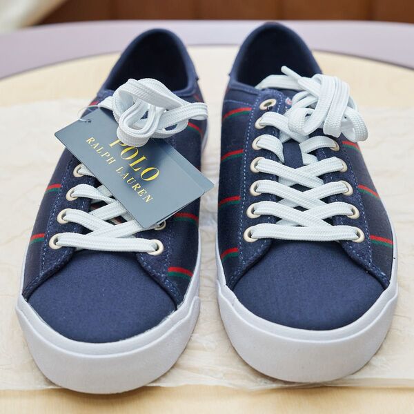 新品未使用 POLO RALPH LAUREN RA15 ポロ ラルフローレン スニーカー メンズ NELSON ネルソン