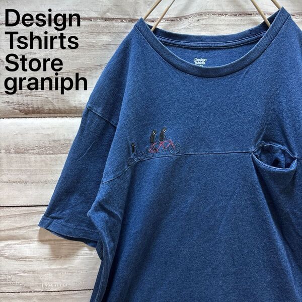 Design Tshirts Store graniph ポケT 刺繍
