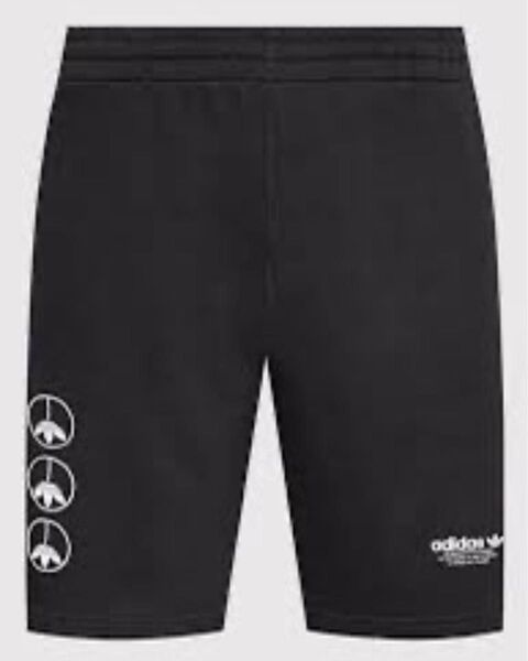新品未使用 O(LL・XL) アディダスオリジナルス スウェットハーフパンツ ユナイテッド ショーツ ブラック黒 ショート