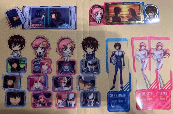 ガンダムSEED FREEDOM ブックマークコレクション Vol.2 キラ・ヤマト ラクス・クライン コンプセット