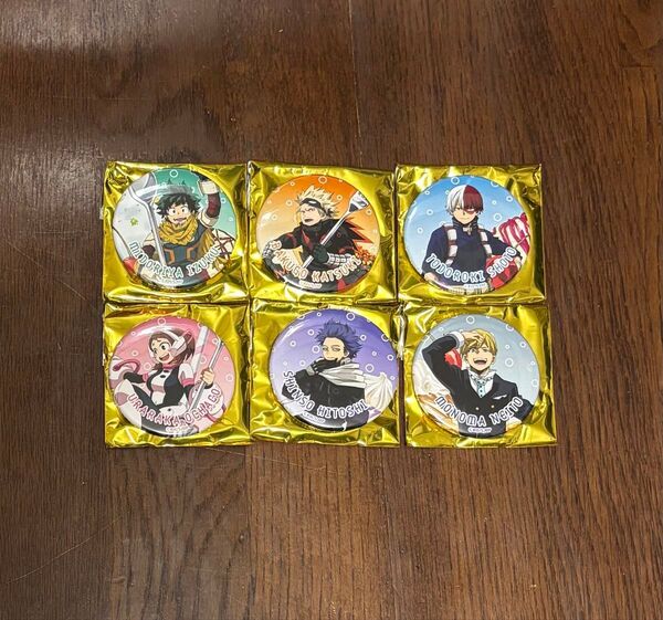 僕のヒーローアカデミア 雄英オープンスクール 缶バッジセットコンプリート