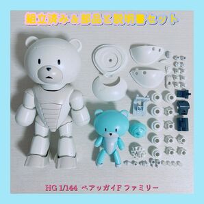 組立済み HG 1/144 ベアッガイF ファミリー