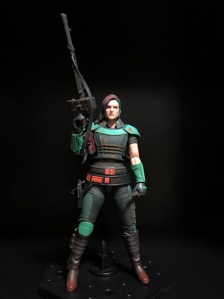 ハズブロ ブラック キャラ・デューン 6インチ スターウォーズ マンダロリアン hasbro フィギュアーツ アーマラー