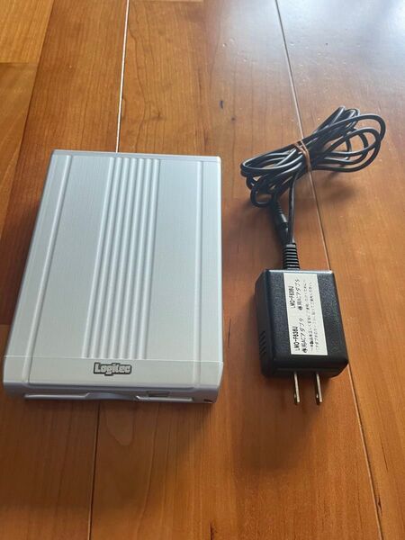 動作確認済 Logitec 外付けMOドライブ LMO-F636U ACアダプタ付き