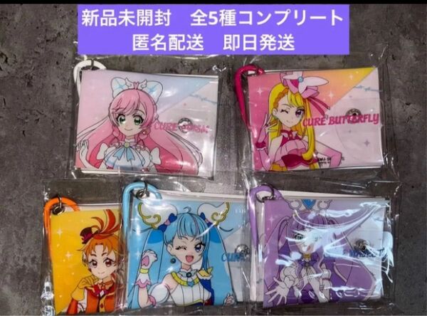 ひろがるスカイ!プリキュア カラビナ付き ミニクリアポーチ 5種類 コインケース