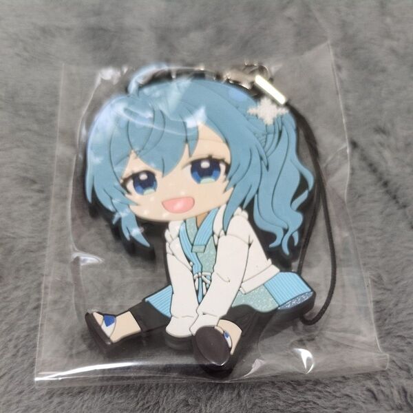 カラフルピーチ 極楽湯 コラボ ぺたん娘 ラバーストラップ るな からぴち