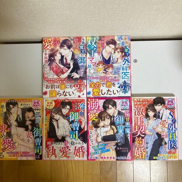 『専用』TL小説 ベリーズ文庫 極上スパダリ兄弟シリーズ他6冊セット
