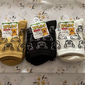 キッズ 靴下 コアラのマーチ 3点