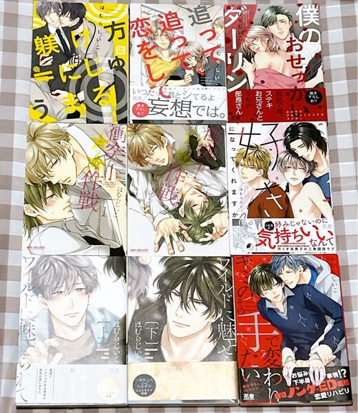 ほむらじいこセット 躾け方=にじゅうまる 追って追って恋をして おせっかいダーリン ワイルドに魅せられて 好きになってくれますか