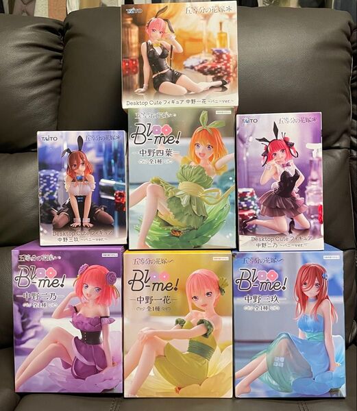 五等分の花嫁 フィギュア セット