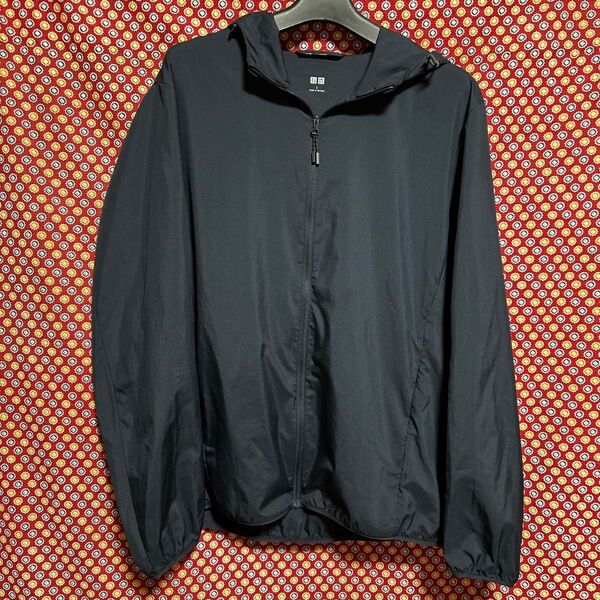 UNIQLO ネイビーフード付きジャケット L