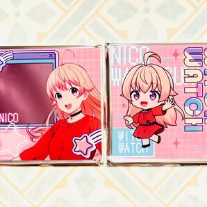 ウィッチウォッチ コラボカフェ 若月ニコ 等身 SDアクリルコースター バンダイ プチ namco ナムコ アニメイト