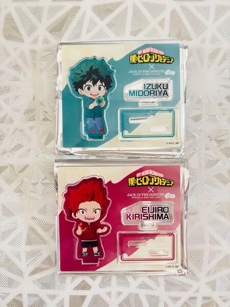 僕のヒーローアカデミア 緑谷 切島 デク ヒロアカ アクリルスタンド ジャックインザドーナツ 出久 アニメイト