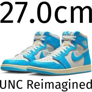 Nike Air Jordan 1 High OG "UNC Reimagined" 27.0cm