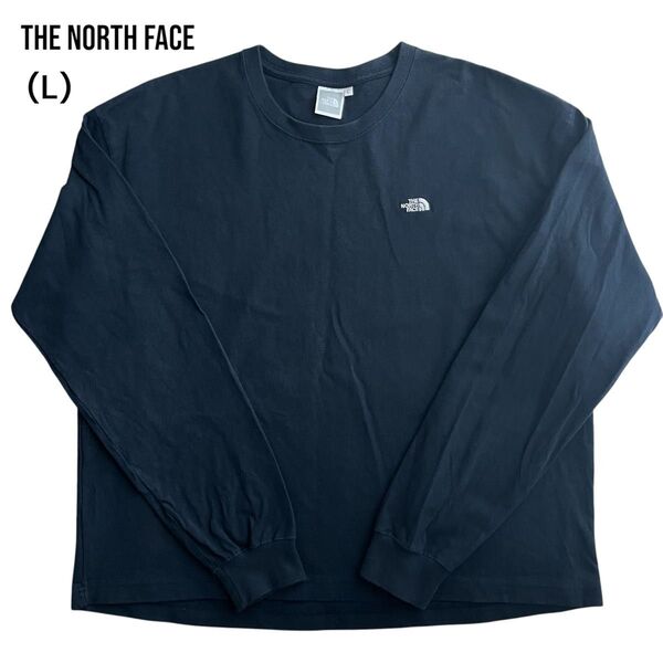 THE NORTH FACEロングスリーブヌプシコットンティー NTW81934 アーバンネイビー L