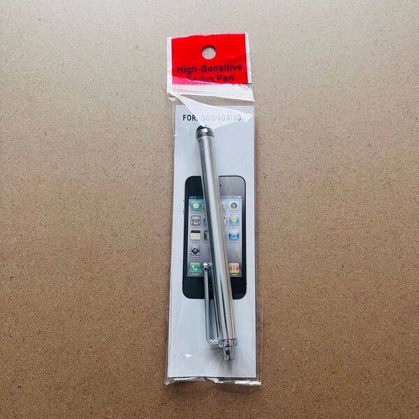 【新品】High-Sensitive Stylus Pen タッチペン 未使用 シルバー