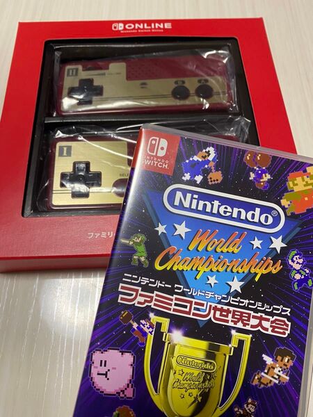 ニンテンドーSwitch用ファミリーコンピュータ コントローラー &ファミコン世界大会