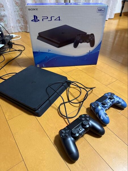 PlayStation4 CUH-2000AB01 ジェット・ブラック 500GB 純正コントローラおまけ付き