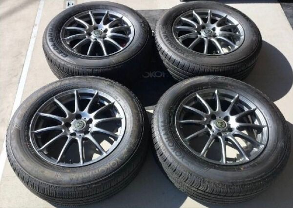 クレール17インチ7.0J PCD 114.3 5H +38 ジオランダー G058 225/65R17 102H 2021年製