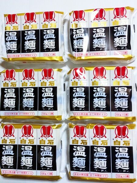 はたけなか 多加水熟成白石温麺 計1800g(300g×6袋) 素麺 そうめん 離乳食 常備食 宮城名物 秘密のケンミンSHOW