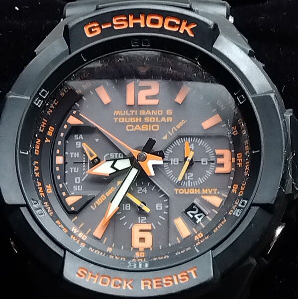 CASIO G-SHOCK★GW-3000B★ スカイコクピット 電波ソーラー