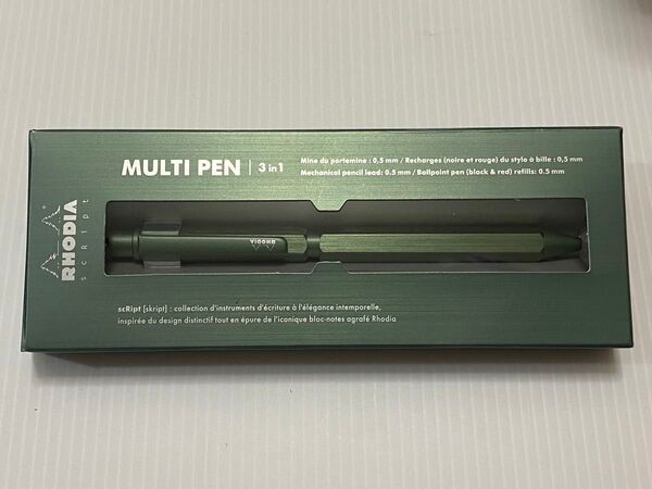 ロディアスクリプト マルチペン 限定品 2021セージ