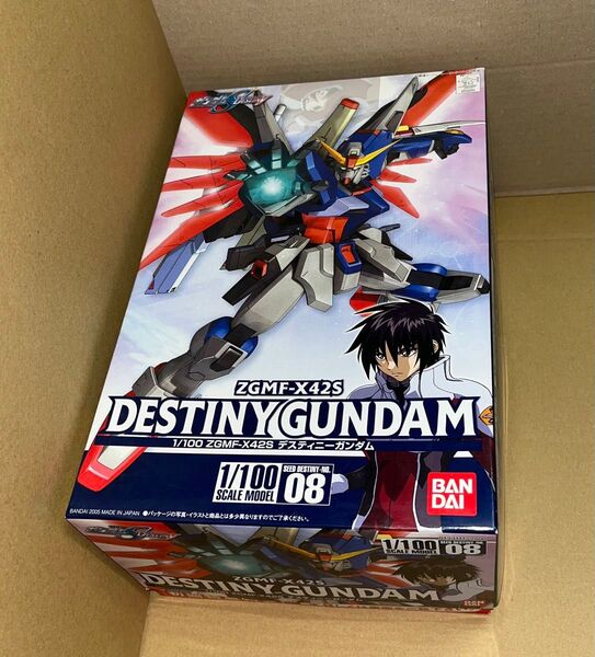 【ガンプラ】1/100 ZGMF-X42S デスティニーガンダム【初回特典付き!】【赤バンダイ】【未開封】【未組立】