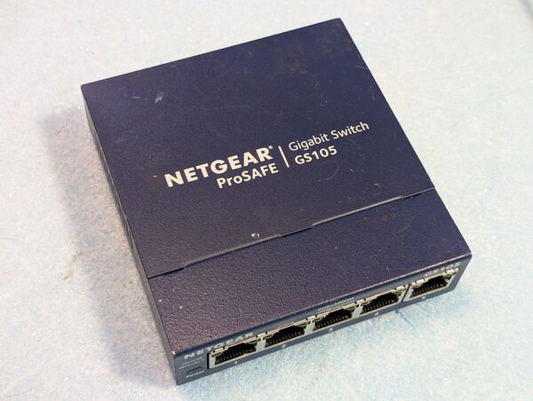 ジャンク NETGEAR ProSafe GS105 ギガビットスイッチングハブ