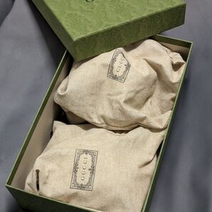 GUCCI 空箱 グッチ ブランド品の入れ物 32cm 22cm 12cm インナー袋2つ付き 中身無し 収納袋とリボンあり