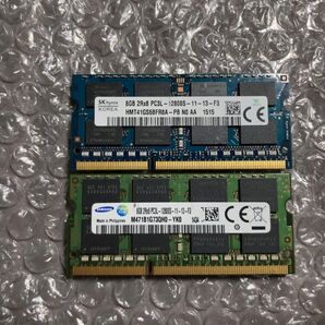 DDR3 PC3L-12800 8GBx2枚 16GB DDR3L-1600 ノートパソコンメモリ SKHynix SAMSUNG