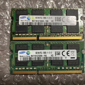 DDR3 PC3L-12800 8GBx2枚 16GB DDR3L-1600 ノートパソコンメモリ【SAMSUNG】④