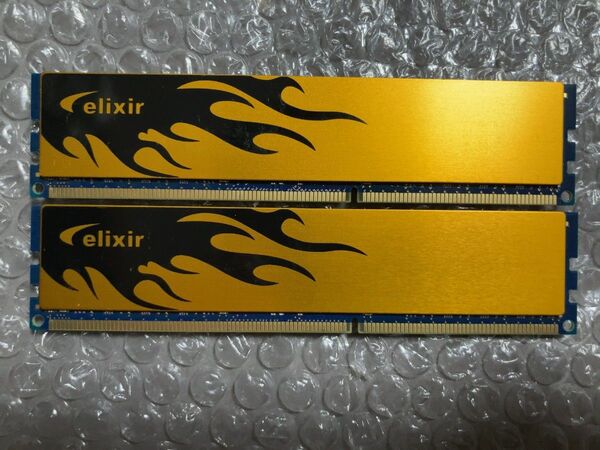 DDR3-1600(PC3-12800) デスクトップPC用メモリー 8GB×2枚組 16GB Elixir ④