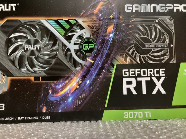 【動作確認済 美品】Palit GeForce RTX 3070 Ti GamingPro 8GB GDDR6X