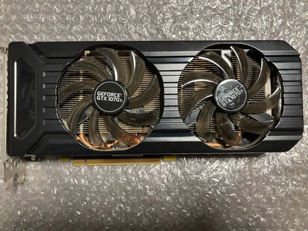【動作確認済み】Palit GTX 1070 Ti 8GB DUAL