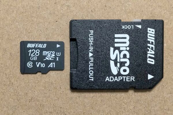 バッファロー RMSD-128U11HA/N MicroSDカード 128GB 1点