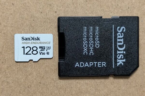 サンディスク SanDisk High Endurance マイクロSDカード 128GB