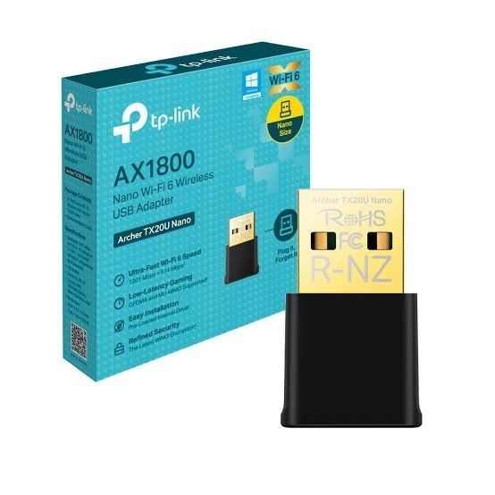 タイムセール TPLink TX20U Nano USB Wi-Fi 6 小型 子機 AX1800 本体のみ