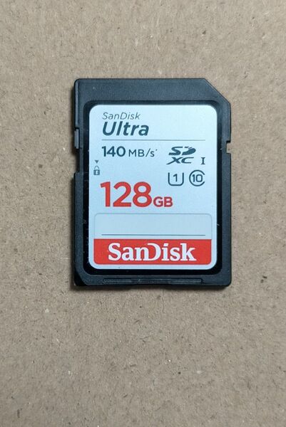 新パッケージ SanDisk Ultra SDカード 140MB/s サンディスク SDXCメモリーカード 128GB 訳あり品
