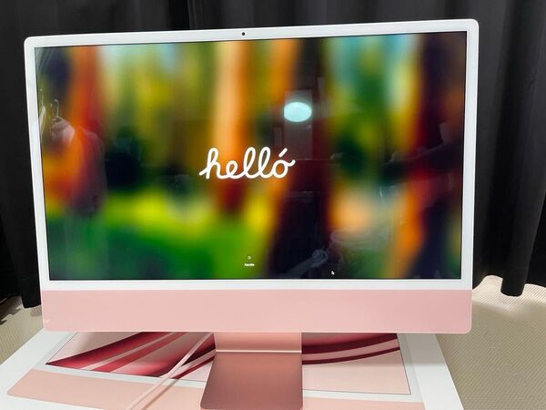 美品 iMac 24インチ M3 ピンク 2023年モデル