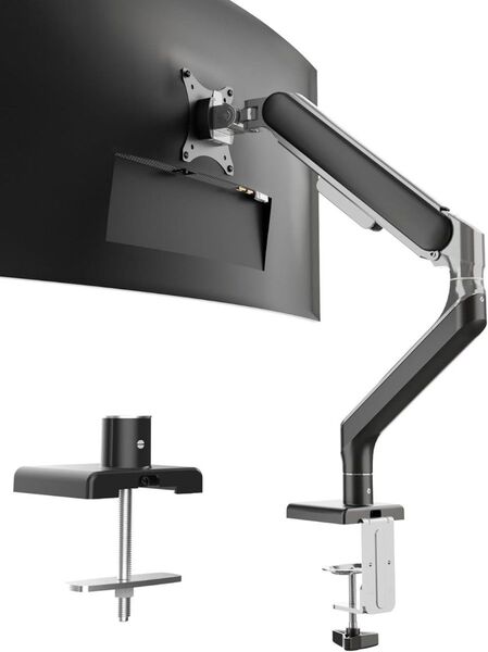 高耐荷重 PCモニターアーム 15KG対応 17~45インチ対応 VESA 75x75mm 100x100mm 多角度調節