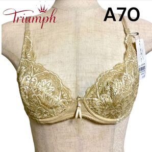 新品未使用 triumph C'est Caトリンプ A70 レース ベージュ ブラジャー